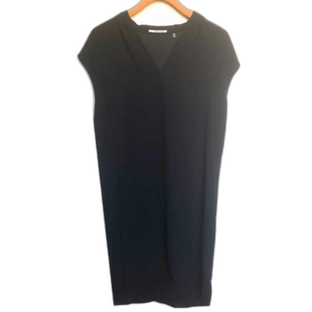 T Tahari Little Black Sophisticated Shift Mini Dress Size XS Date Night